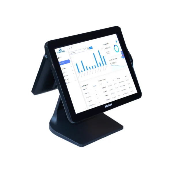 BELDON - POS CORE i5 TOUCH MACHINE DUAL SIDE TOUCH DISPLAY