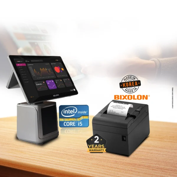 bixolon.webp BELDON – CORE i5 TOUCH POS MACHINE WITH CUSTOMER DISPLAY
