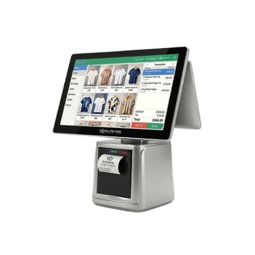 i7 Dual Touch Pos Machine with 80mm Inbuilt Printer